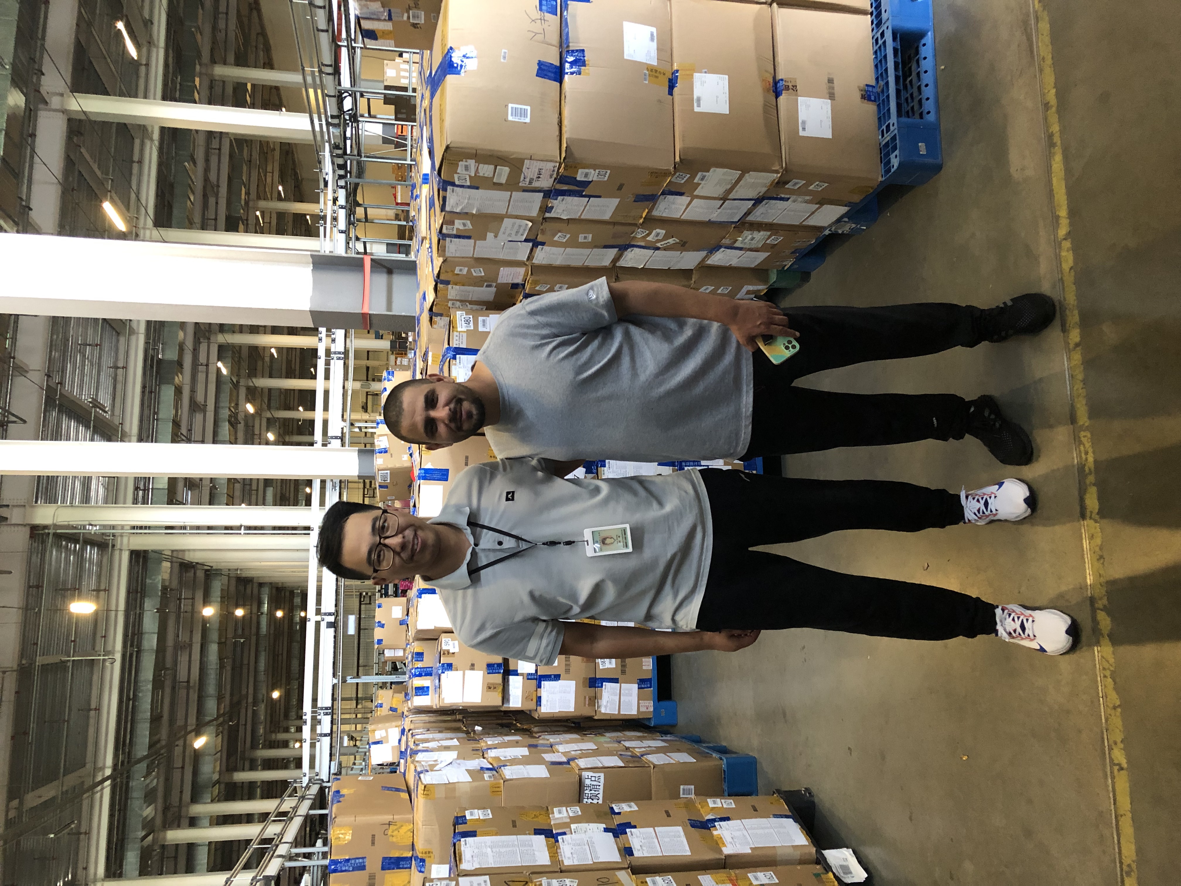 Warehouse & Customer Photo